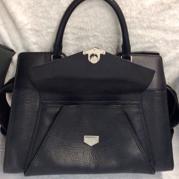 Immaculate PS13 leather satchel handbag w shoulder strap - Picture 4 of 8